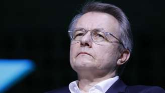 Dominique Schelcher, o CEO das Cooperativas U, a 4ª maior rede de supermercados da França, contestou o acordo comercial entre a União Europeia e o Mercosul (imagem de arquivo, 25/03/25).