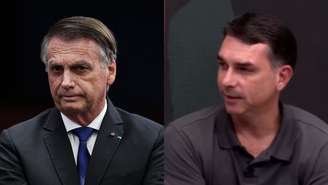 Jair e Flávio Bolsonaro
