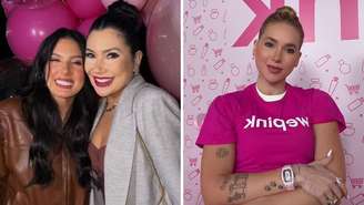 Ana Castela ao lado de Ana Luiza Sanches, e Virginia, em vídeo alvo de polêmica