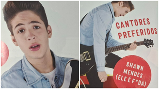 Web resgata João Guilherme elegendo Shawn Mendes como um de seus cantores preferidos