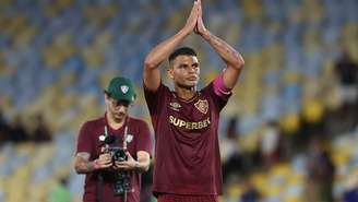 Thiago Silva durante partida pelo Fluminense