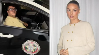 VÍDEO: Veja o momento da prisão do homem que perseguiu Isis Valverde por 20 anos / Reprodução