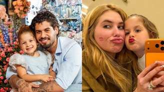 Zé Felipe e Virginia com a filha, Maria Flor