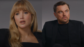 Jennifer Lawrence e Leonardo DiCaprio gravaram um vídeo juntos