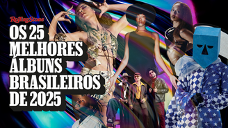 Os melhores álbuns brasileiros de 2025, segundo Rolling Stone Brasil (Arte por Felipe Fiuza)