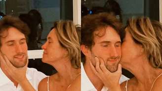 Adriana Esteves celebra aniversário de 56 anos ao lado do filho