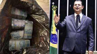 R$ 400 mil encontrados em residência ligada ao deputado Sóstenes Cavalcante