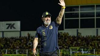 Rafael Guanaes em jogo do Mirassol