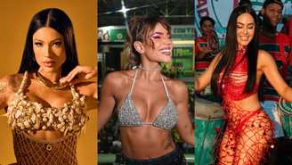 Rayane Figliuzzi, Hariany Almeida e Isabelle Nogueira não vão mais desfilar no carnaval de 2026