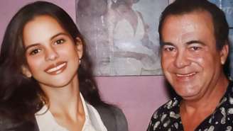 Lindomar Castilho e a filha Lili De Grammont