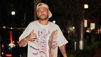 Neymar durante passeio em Miami