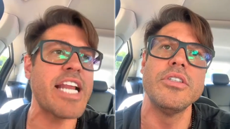 Dado Dolabella se envolveu em acidente de trânsito na Zonal Sul de SP