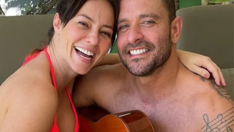 Diogo Nogueira surpreende Paolla Oliveira com jantar especial de aniversário