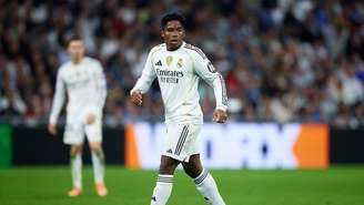Endrick durante partida pelo Real Madrid