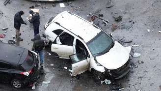 O Comitê Investigativo da Rússia afirmou que a bomba pode ter sido plantada com o envolvimento de serviços de inteligência da Ucrânia