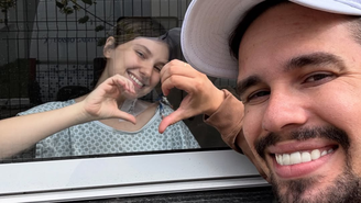 Lucas Borbas também usou as redes sociais no início desta semana para informar que o estado de saúde de Isabel Veloso segue instável