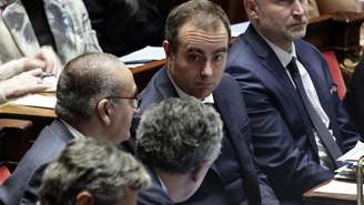 O primeiro-ministro francês Sébastien Lecornu na Assembleia Nacional, em Paris, em 17 de dezembro de 2025.