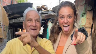 Paolla Oliveira lamenta a morte do avô materno