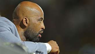 Fabinho Soldado durante jogo do Corinthians