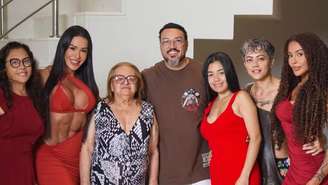 Gracyanne passa o Natal ao lado de Belo (Reprodução/Instagram)