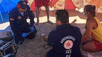 Turista chinês morre após passar mal dentro do mar em Florianópolis