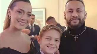 Carol Dantas, Davi Luca e Neymar