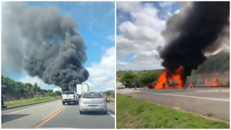 Colisão entre dois carros no sábado, 27, na BR-101, deixou 11 mortos, membros de duas famílias