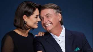 Michelle e Jair Messias Bolsonaro (Reprodução: Instagram)