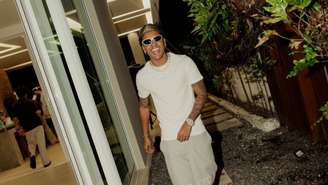 Rodrygo esteve em Maracaípe durante a folga