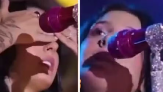 Após separação, Ana Castela chora ao cantar música que gravou com Zé Felipe / Reprodução: Instagram