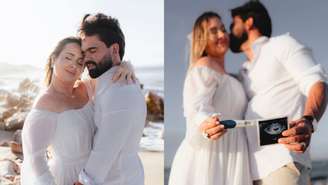Patrícia Leitte e marido, Lucas Teixeira