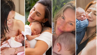 Camila Queiroz, Ludmilla, Rihanna.. As famosas que tiveram filhos em 2025 / Reprodução: Instagram
