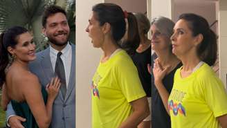 Beatriz Bonemer, Caio Freitas e Fátima Bernardes (Reprodução/Instagram)