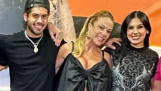 Zé Felipe, Poliana Rocha e Ana Castela