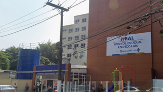 Fachada do Hospital Estadual Azevedo Lima