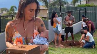 Clara Maia se despede do filho em cerimônia íntima e revela destino das cinzas