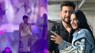 Gustavo Mioto fala em voltar com ex durante show e comentário é visto como indireta para Ana Castela