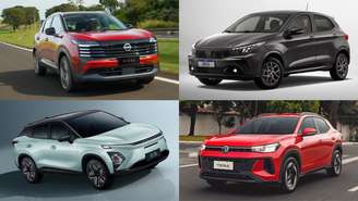 Nissan Kicks, Fiat Argo, Omoda 5 e Volkswagen Tera estão entre os Top 99 do Brasil