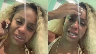 Cariucha surge chorando e diz que foi agredida por affair: 'Fui me defender' / Reprodução: Instagram