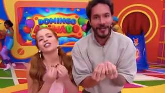 Viih Tube e Eliezer no 'Domingo Animado'