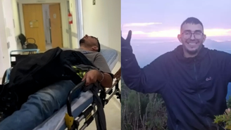 Roberto Farias Thomaz foi resgatado com vida e passa bem