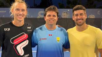 Rafael Matos, Luiz Peniza e Orlando Luz 