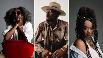 Chico César, Jota.pê e Tássia Reis são alguns dos nomes que integram o lineup do Festival Giro Conecta (Fotos (1 e 3): José de Holanda; (2) Divulgação)