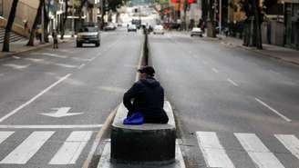 Ruas de Caracas na segunda-feira (5/1)