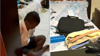 Homem é preso após invadir residência e ser trancado em quarto por vítimas, no ES