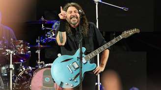 Dave Grohl, do Foo Fighters, em 2024