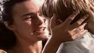 Giuliana e filho (Reprodução/Globo)