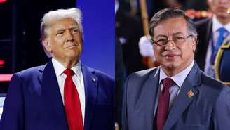 Donald Trump e Gustavo Petro
