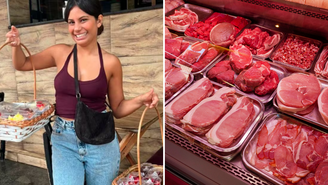 Gabriela, que disputa vaga no BBB 26, gosta de comer carne crua