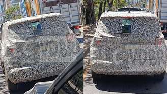 Flagra do novo Jeep Renegade 2027 em testes